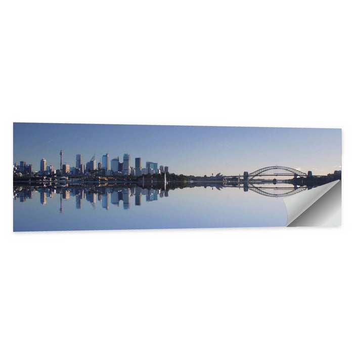 Sydney Harbour Reflection Wall Art as a poster print
