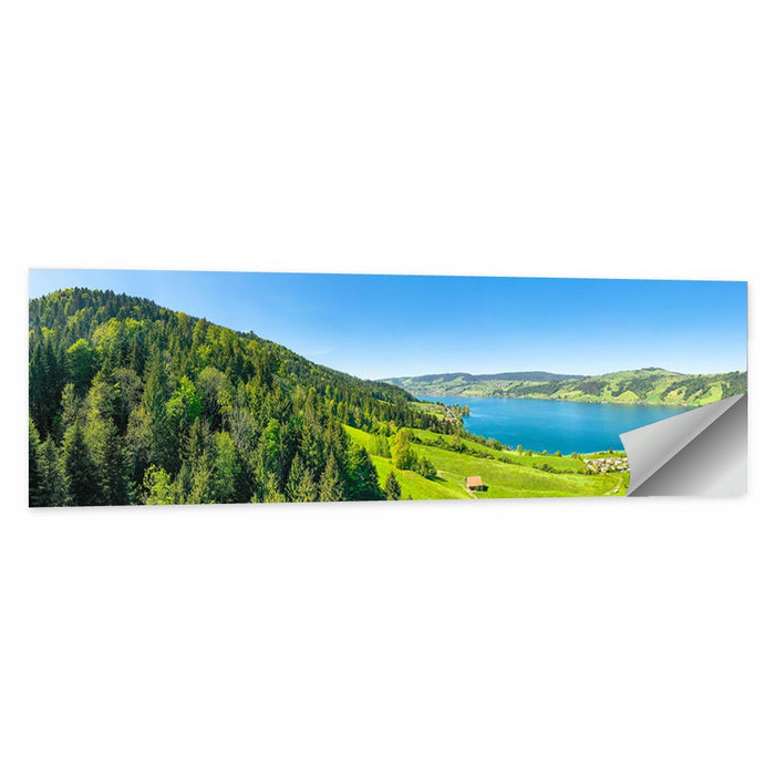 Aegerisee Lake, Switzerland Wall Art as a poster print