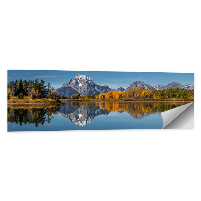 Mount Moran at Oxbow Bend, Wyoming Wall Art as a poster print