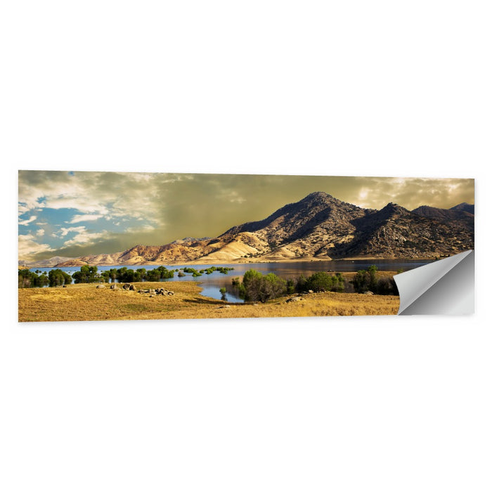 Lake Kaweah at Golden Hour Wall Art as a poster print