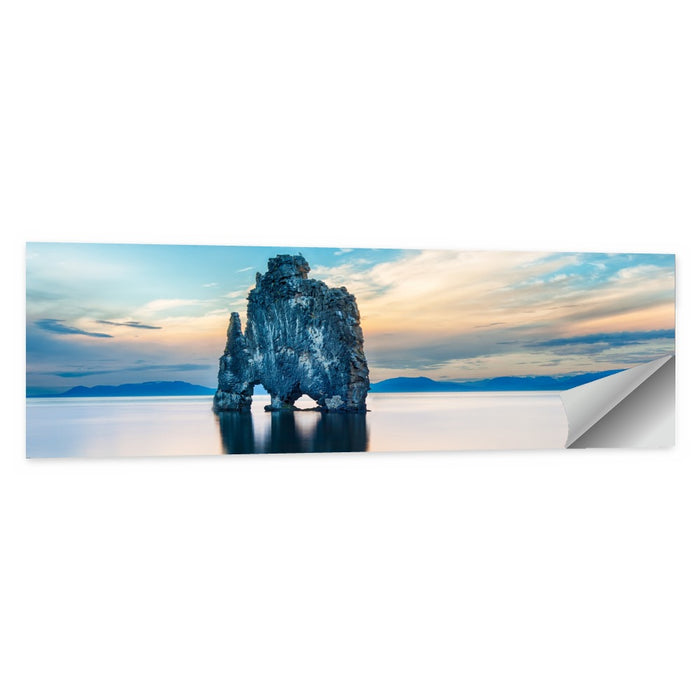 Hvítserkur Sea Stack, Hvammstangi Iceland Wall Art as a poster print