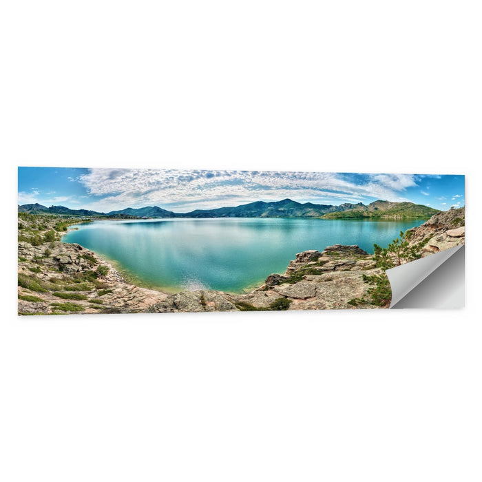 Lake Kivu Shoreline Wall Art as a poster print