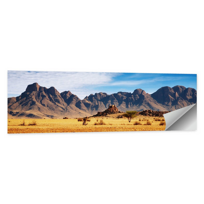 Namib Desert Rocks Wall Art as a poster print