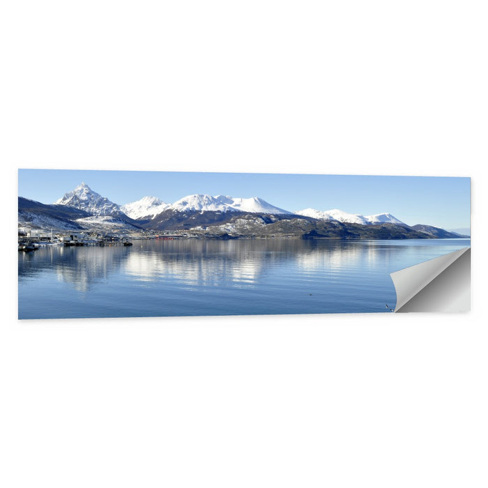 Beagle Channel Mountains, Ushuaia Wall Art as a poster print
