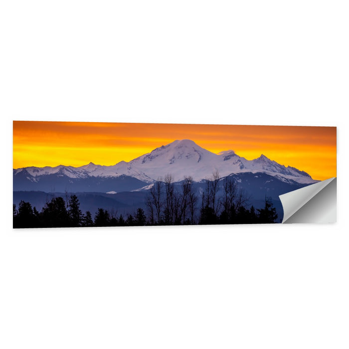 Sunrise Over Mount Baker Wall Art as a poster print
