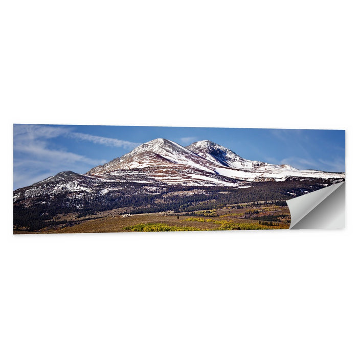Sierra Nevada Snow Capped Peaks Wall Art as a poster print