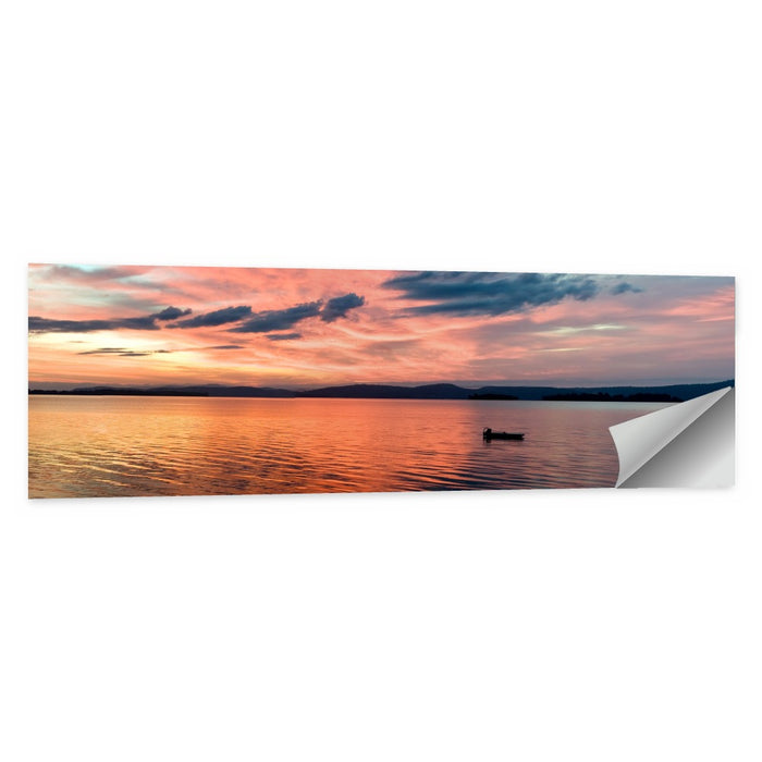 Lake Champlain Sunset Wall Art as a poster print