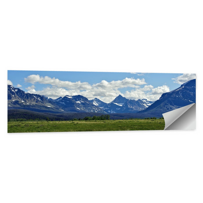 Montana Rocky Mountains Wall Art as a poster print