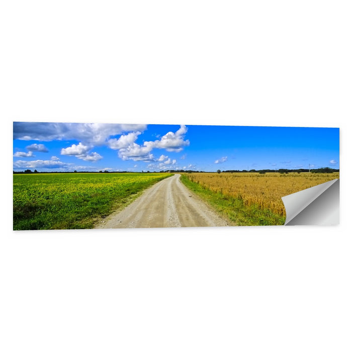 Estonian Summer Fields Wall Art as a poster print