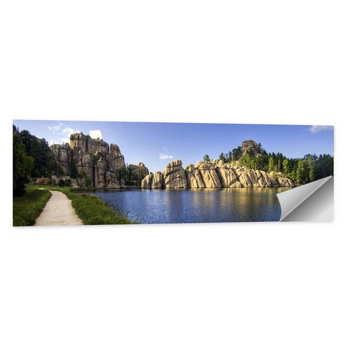 Sylvan Lake Trail, Black Hills Wall Art as a poster print