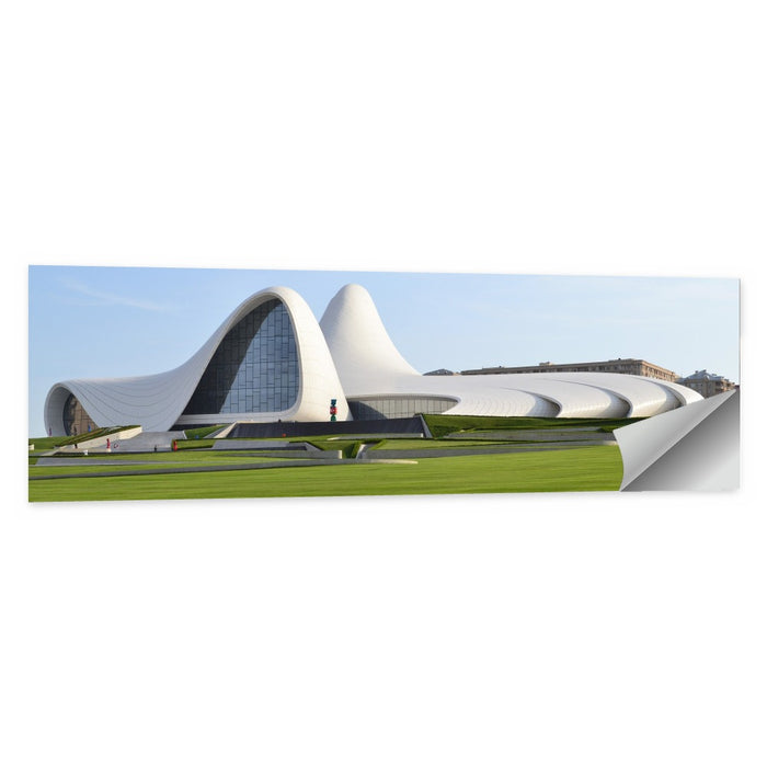 Heydar Aliyev Center, Baku Wall Art as a poster print