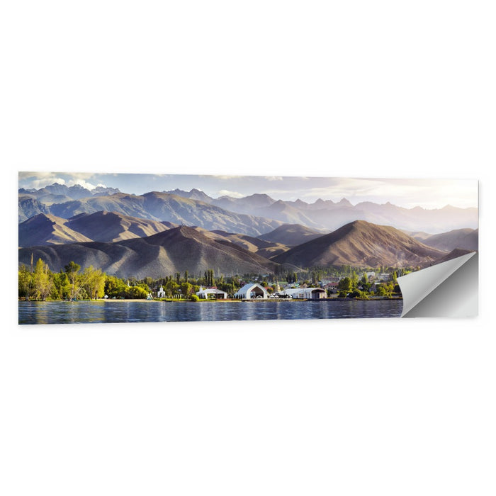 Issyk Kul Lake Wall Art as a poster print