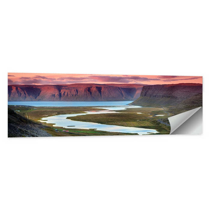 Westfjords Dusk, Iceland Wall Art as a poster print