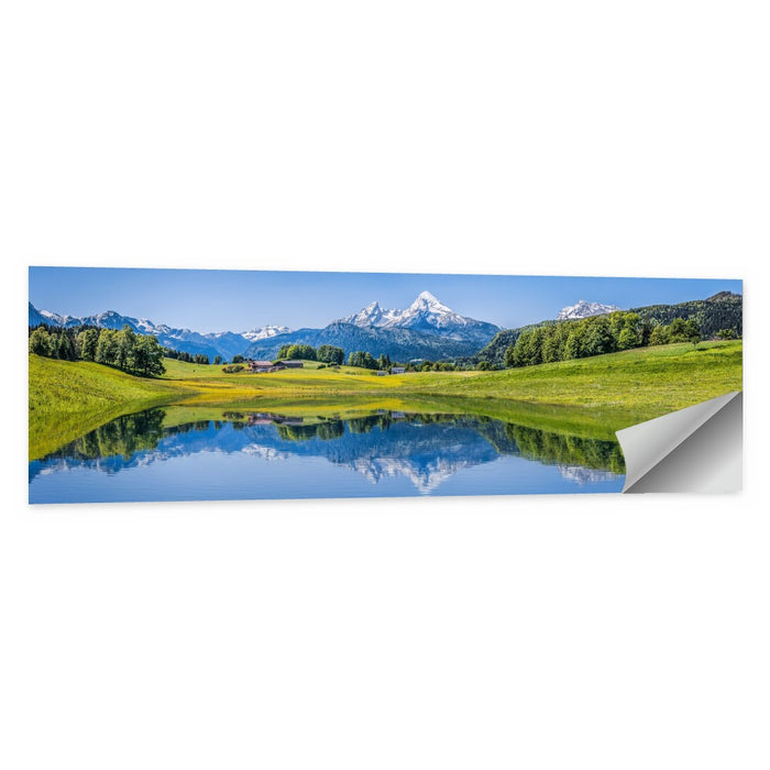 Watzmann Reflection, Berchtesgaden Wall Art as a poster print