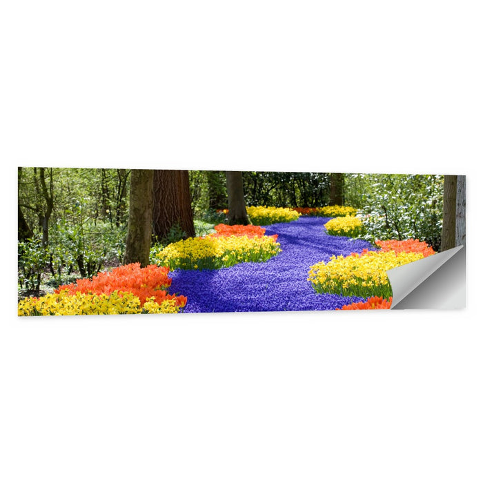 Spring Garden Path Wall Art as a poster print