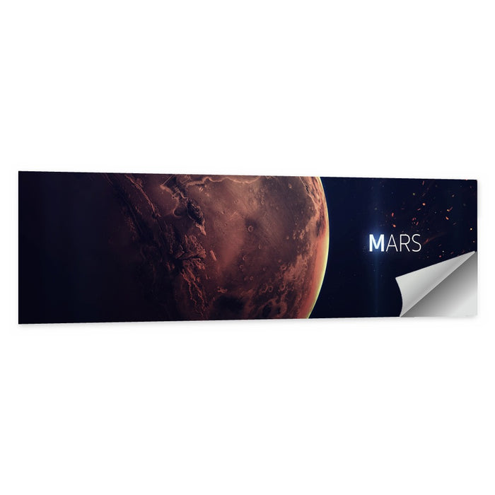Mars Close-up Wall Art as a poster print