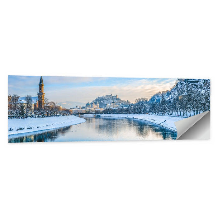 Salzach River, Salzburg Wall Art as a poster print