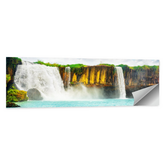 Dray Nur Waterfall Wall Art as a poster print