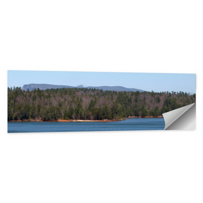 Lake James Shoreline Wall Art as a poster print