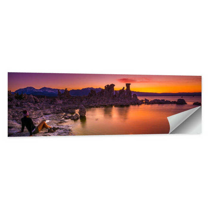 Mono Lake Sunset, Lee Vining Wall Art as a poster print