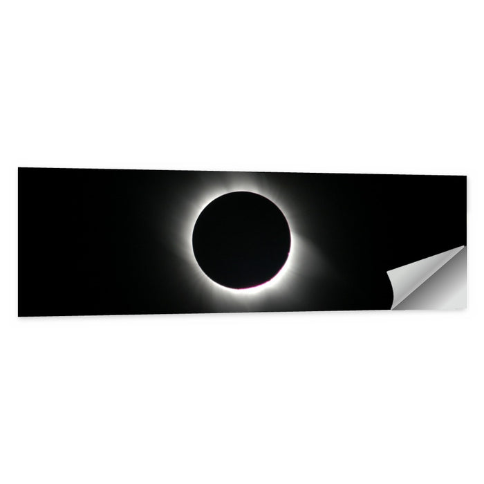 Centered Solar Eclipse Wall Art as a poster print