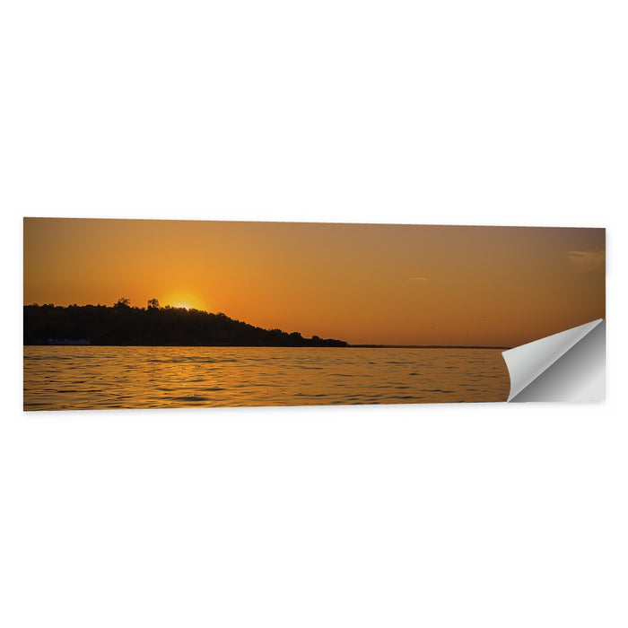 Bhopal Lake at Sunset Wall Art as a poster print