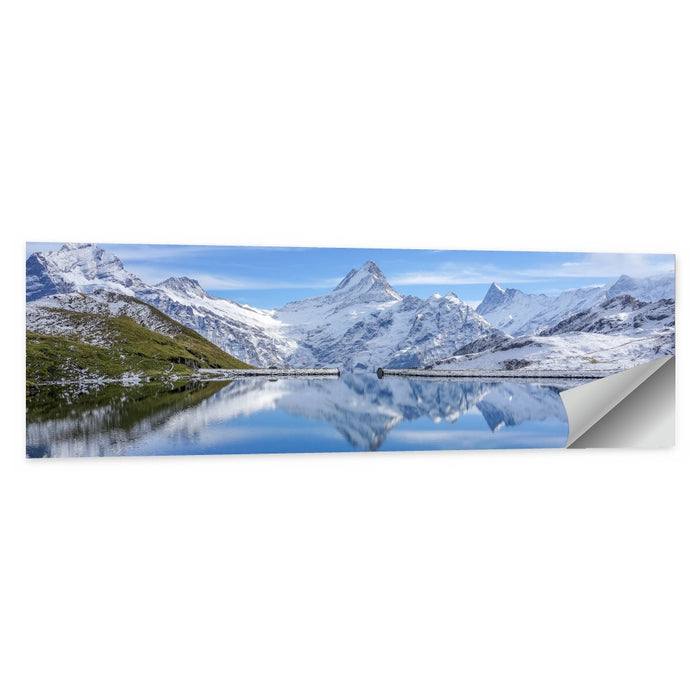 Bachalpsee Reflection, Grindelwald Switzerland Wall Art as a poster print