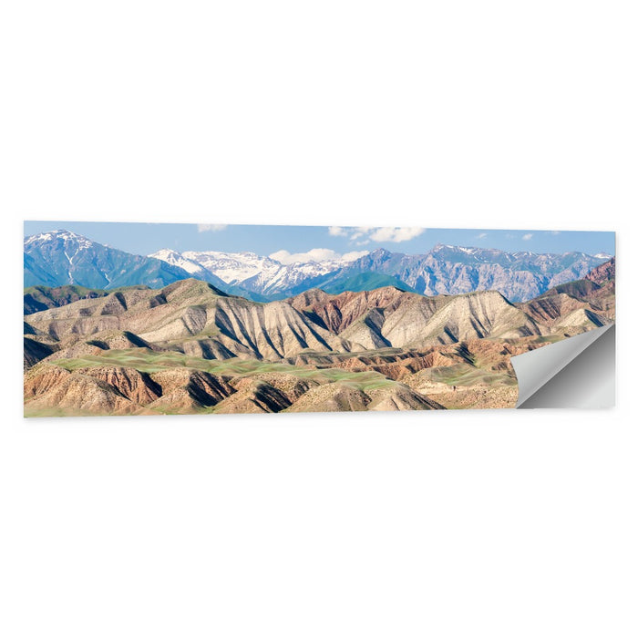 Tien Shan Mountain Range Wall Art as a poster print