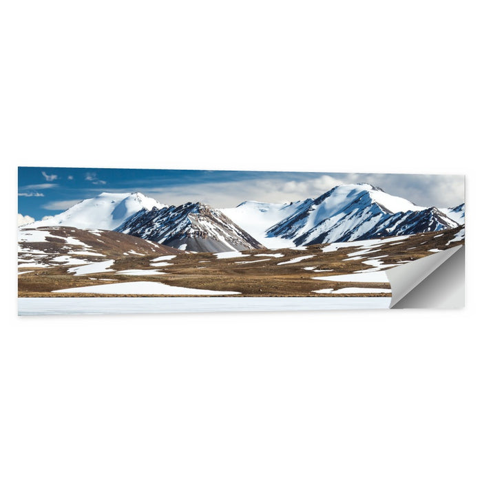 Barskoon Mountain Range Wall Art as a poster print