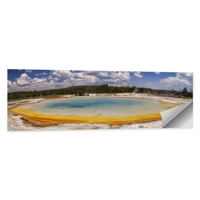 Black Sand Basin, Yellowstone Wall Art as a poster print