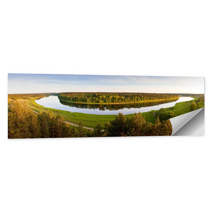 Daugava River Wall Art as a poster print
