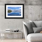 Bachalpsee Reflection, Grindelwald Switzerland Wall Art