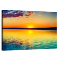 Golden Hour Over Russian Lake Wall Art