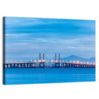 Penang Bridge at Dusk Wall Art