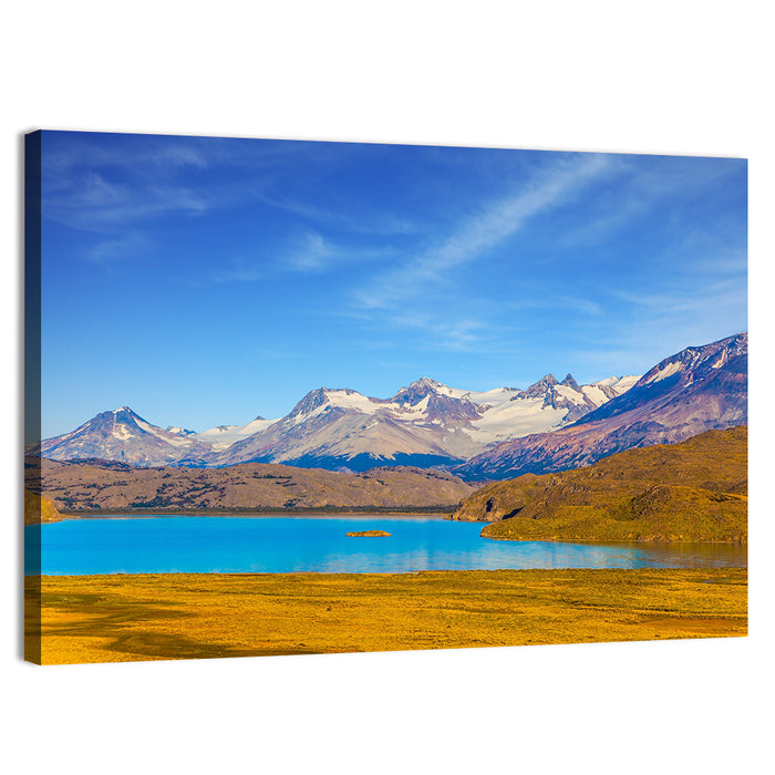Mirror Lake, Argentina Wall Art as a canvas print