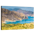 Nurek Reservoir, Tajikistan Wall Art