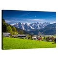 Gosau Village in Austrian Alps Wall Art