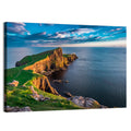 Neist Point Lighthouse at Golden Hour Wall Art