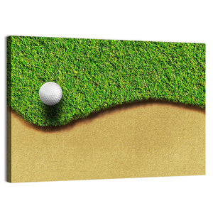 Golf Ball Aerial Wall Art