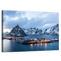 Blue Hour Over Reine, Lofoten Wall Art