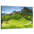 Berchtesgaden Meadow Road Wall Art