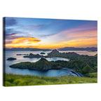 Padar Island Sunset, Labuan Bajo Wall Art