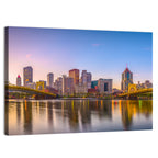 Allegheny River at Twilight Wall Art