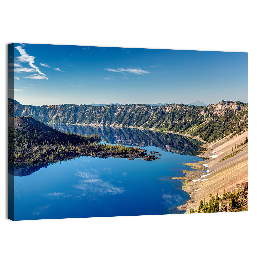 Crater Lake Caldera View Wall Art