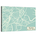 Mumbai Minimalist City Map Wall Art