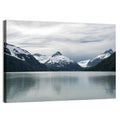 Glacial Mountain Lake Reflection Wall Art