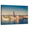Riddarholmen Church Golden Hour Skyline Wall Art