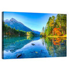 Hintersee Autumn Reflection Wall Art