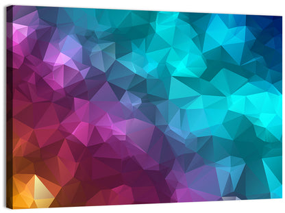 Polygonal Geometric Abstract Wall Art