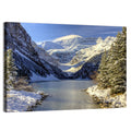 Lake Louise Snowy Shoreline Wall Art